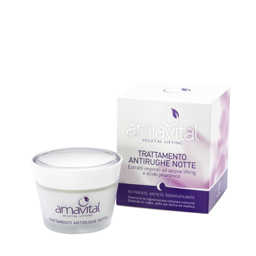 Vegetal Lifting Trattamento antirughe notte Amavital