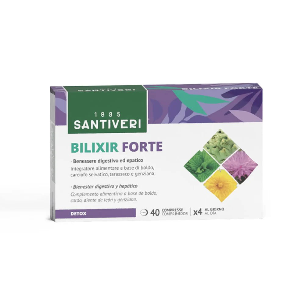 BILIXIR FORTE COMPRESSE Benessere Digestivo e Epatico 40 COMPRESSE