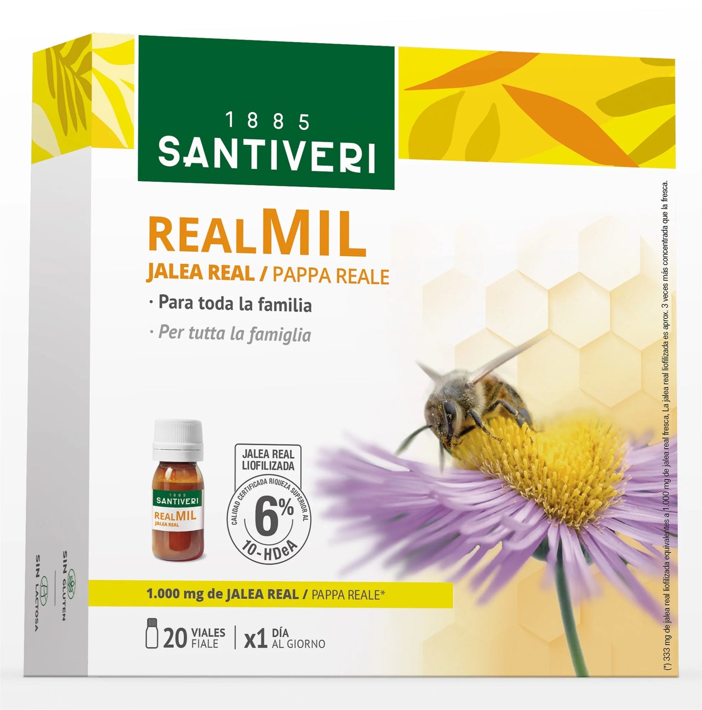 REALMIL FIALE Pappa Reale 20 FIALE