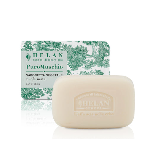 Puro Muschio Saponetta Vegetale Profumata Helan
