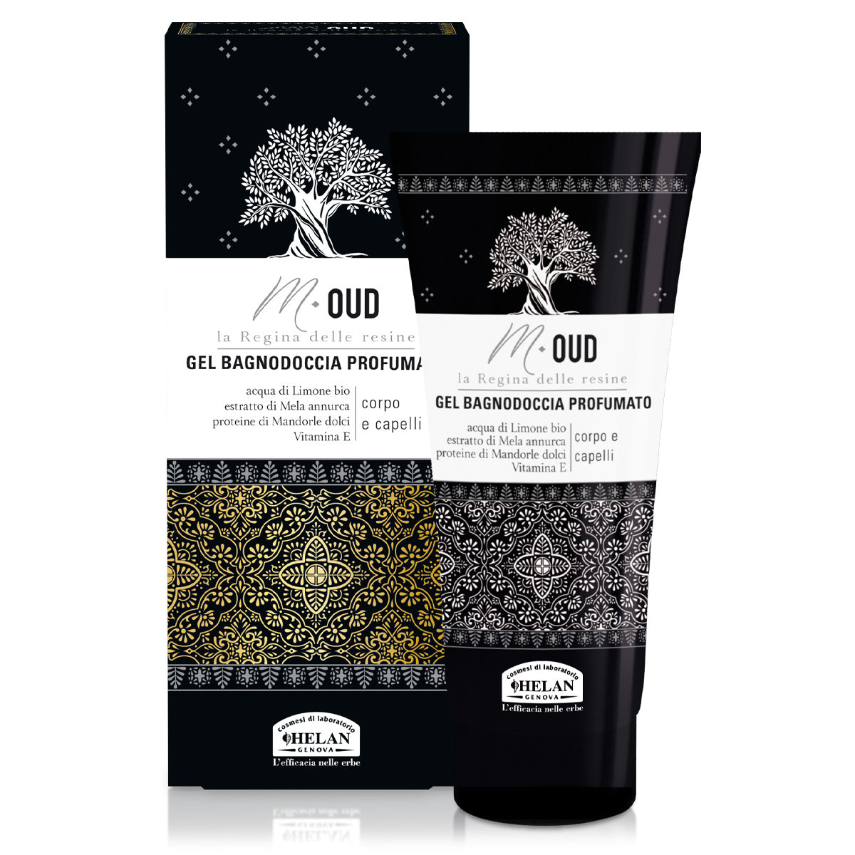 M-Oud Gel Bagnodoccia Profumato Helan