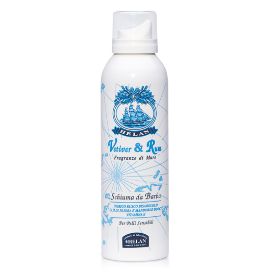 Vetiver & Rum Schiuma da Barba Helan