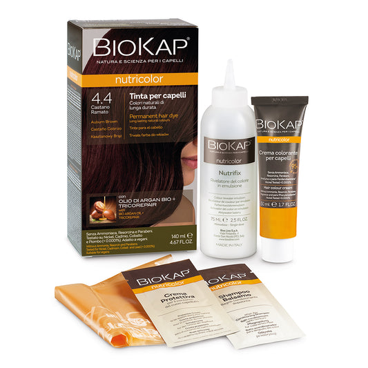 Biokap Nutricolor Tinta N° 4.4 Castano Ramato