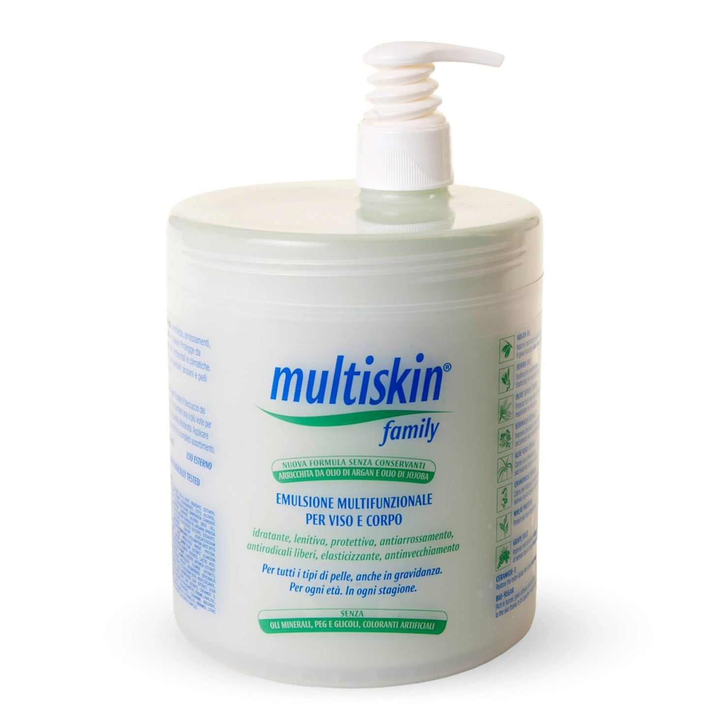 Emulsione Fluida Viso e Corpo  Multiskin Family 1 kg