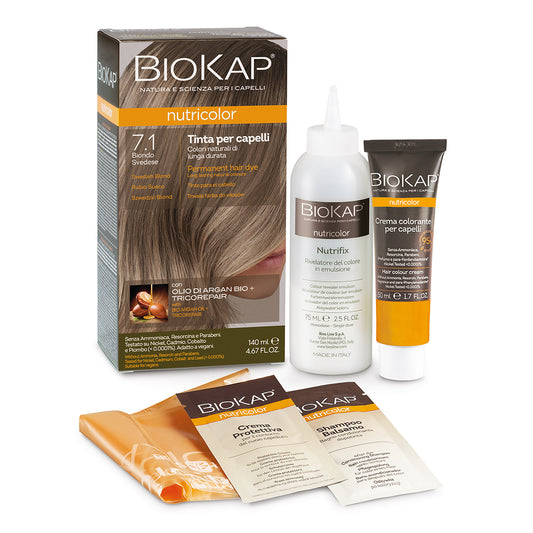 Biokap Nutricolor Tinta N° 7.1 Biondo Svedese