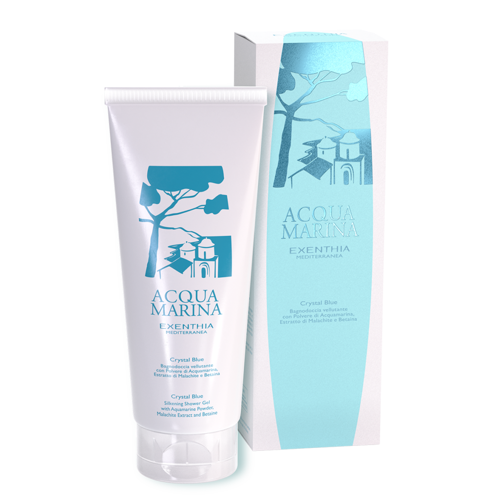 Bagnoschiuma Acquamarina Crystal Blue Exenthia