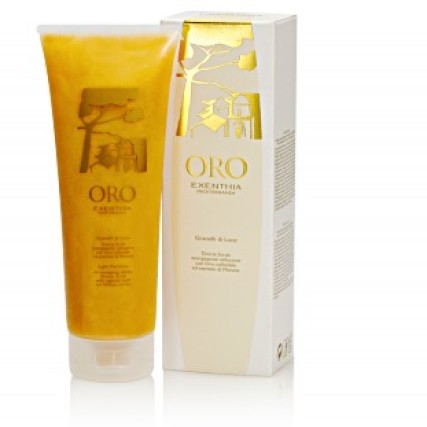 Doccia Scrub Velutante Granelli di Luce ORO