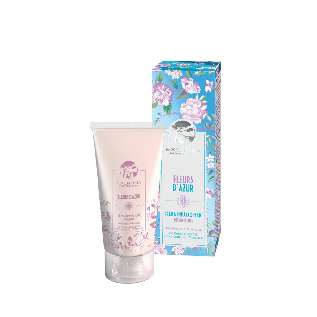 Crema Impacco Mani Fleurs D'Azur Exenthia