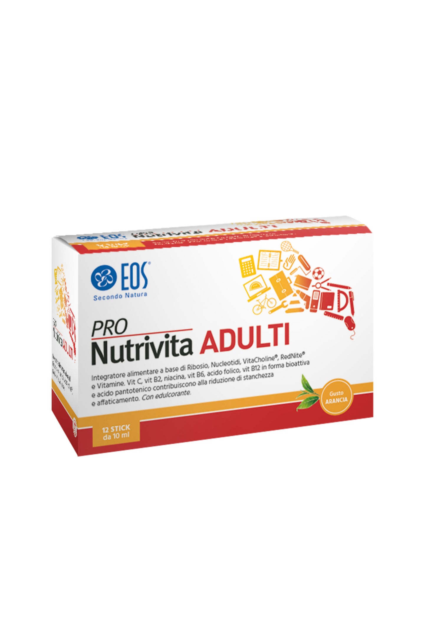 Kit Risparmio Pro Nutriva Adulti Stick Gusto Arancia Eos