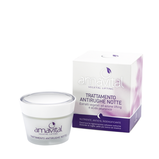 Vegetal Lifting Trattamento antirughe notte Amavital