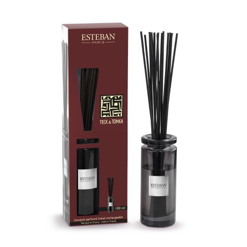 Profumatore a Bastoncini Teak e Tonka 100 ml
