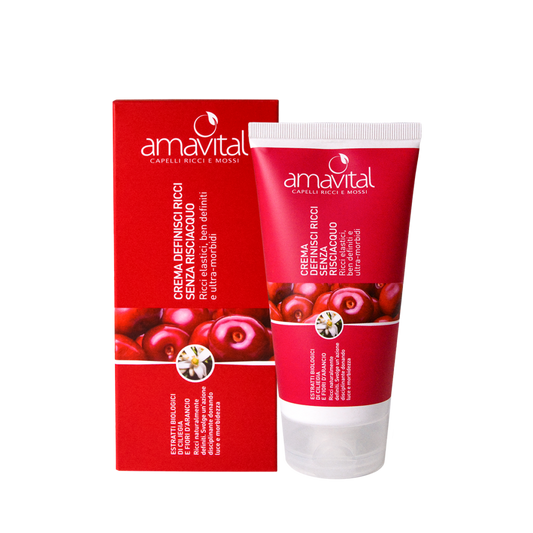 Crema definisci ricci senza risciacquo Amavital