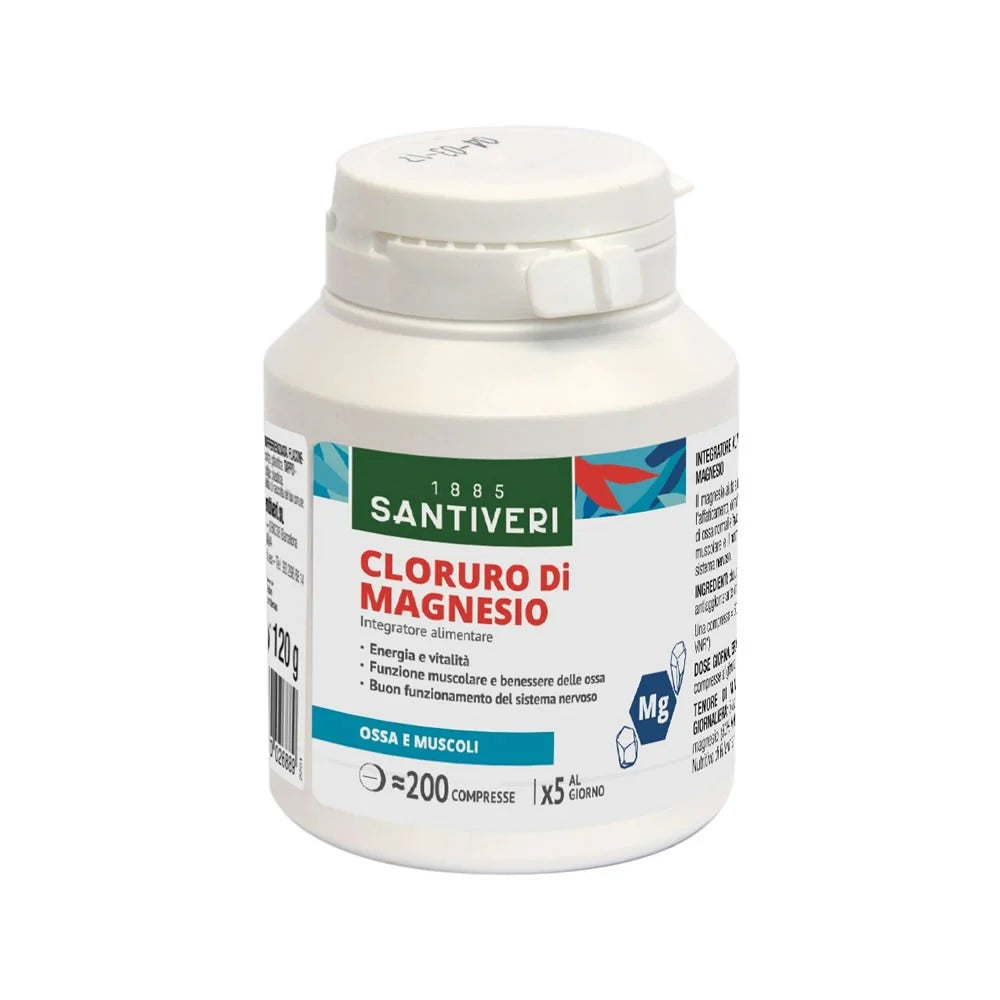 CLORURO DI MAGNESIO Energia Vitalità 200 COMPRESSE