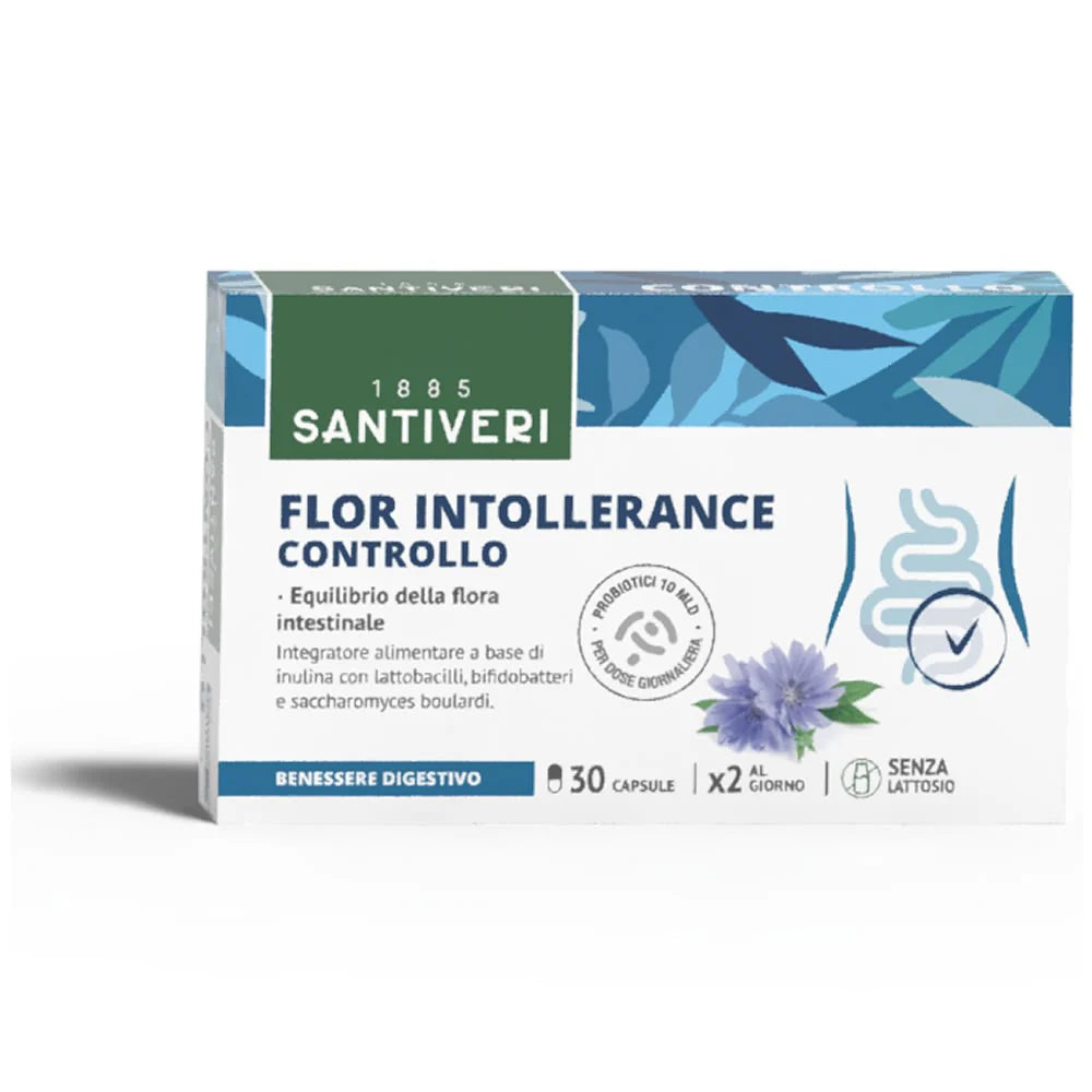 FLOR INTOLLERANCE CONTROLLO 30 CAPSULE