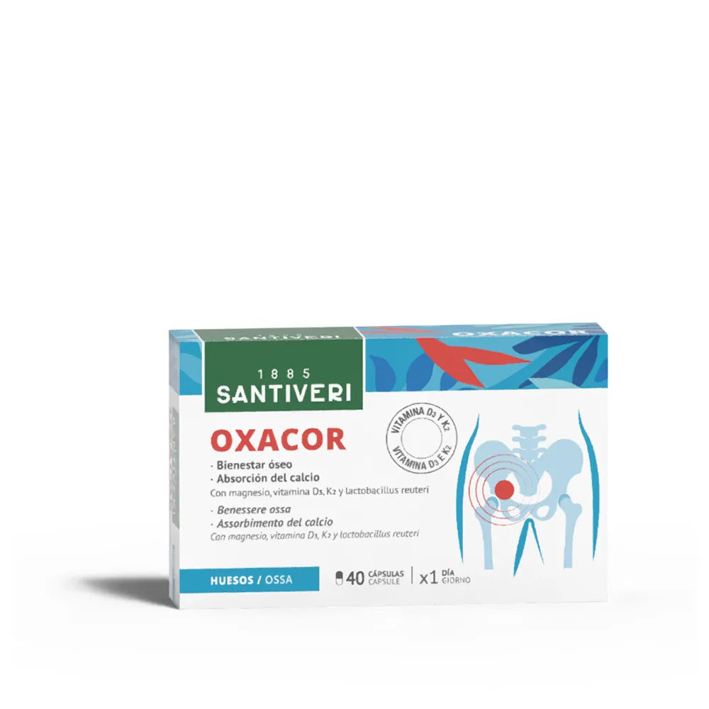 OXACOR CAPSULE Benessere Ossa Assorbimento del Calcio 40 CAPSULE