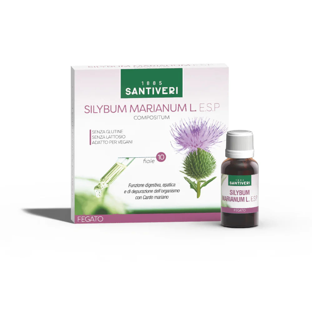 SILYBUM MARIANUM E.S.P. Funzione Epatica Digestiva 10 FIALE