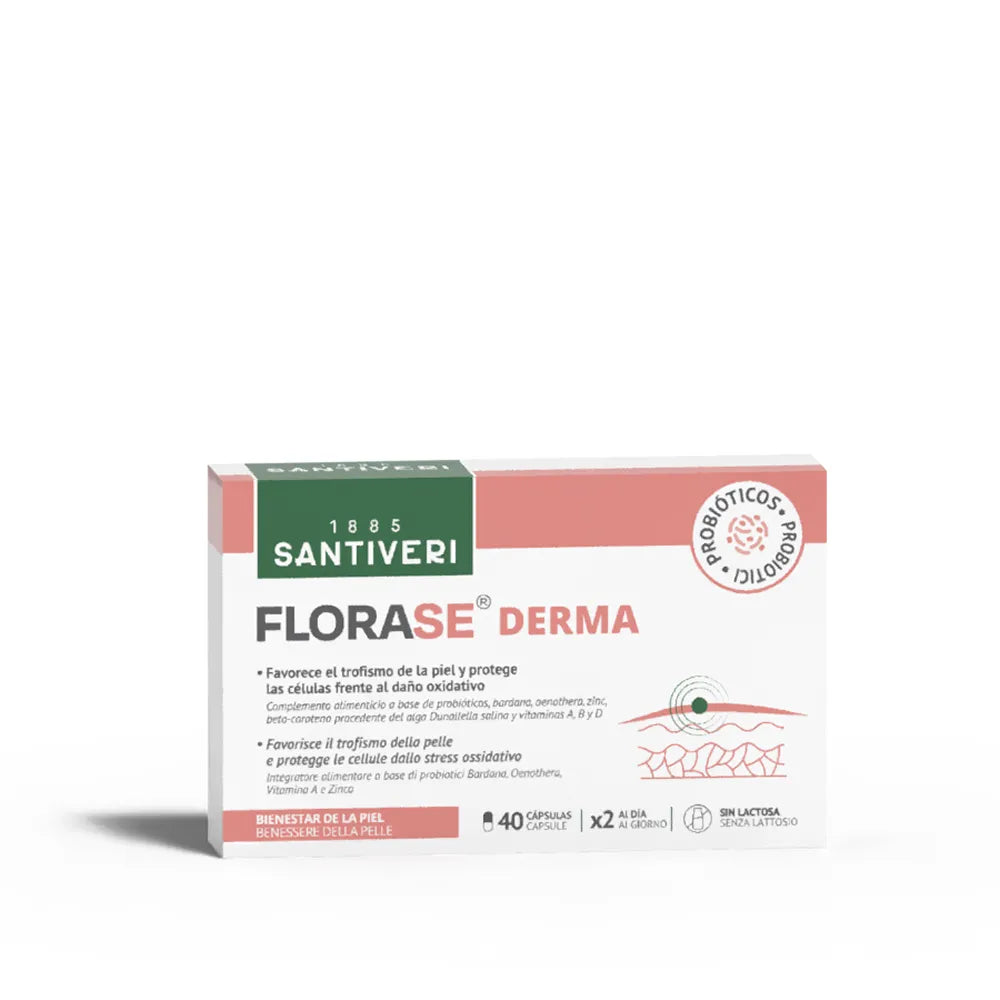 FLORASE DERMA Favorisce il Trofismo della Pelle40 CAPSULE