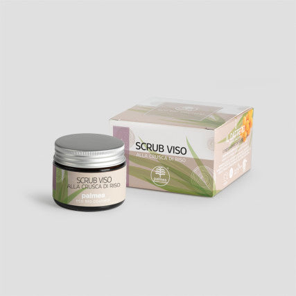Scrub Viso alla Crusca di Riso Palmea