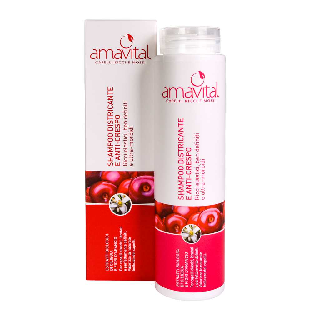 Shampoo districante e anti-crespo Amavital